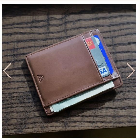 Andar The Scout Brown Leather Card Holder - Picture 9 of 10